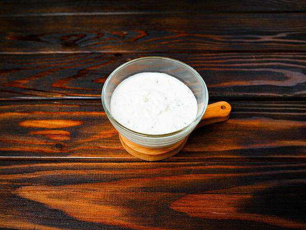 Сулико - Сметана с чесноком и зеленью