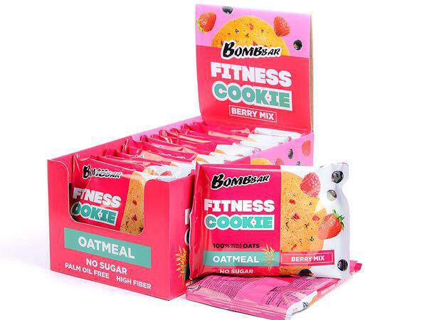 Lazy fox coffee - Печенье овсяное Лесные ягоды Bombbar