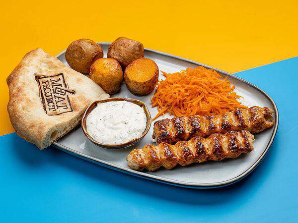 Meat Project - Ланч №2 с люля-кебабом из курицы