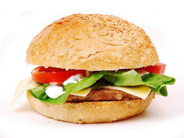 Мир плова и шашлыка - Гамбургер с куриной котлетой