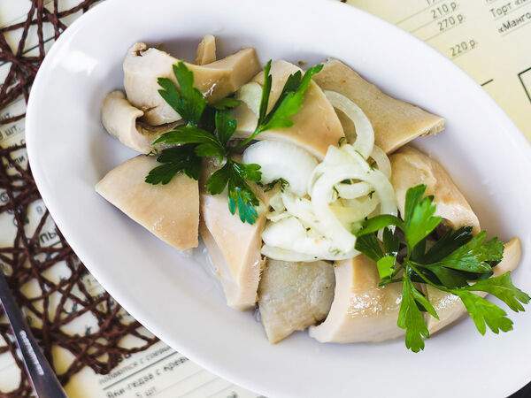 Пельмения - Грузди соленые