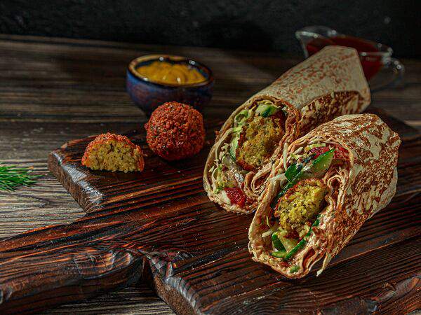 Am/Pm Street Food - Мини-Шаурма с фалафелем