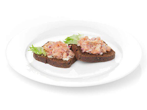 Ближе к делу - Тост с тартаром из горбуши