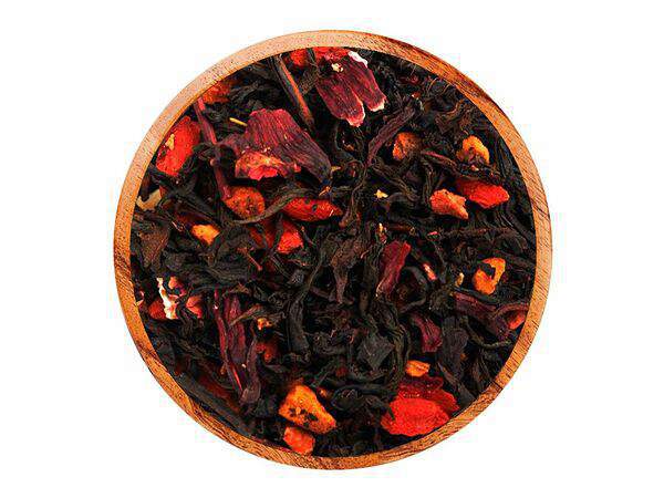 Чайный Слон - Чай черный ароматизированный апельсин и годжи