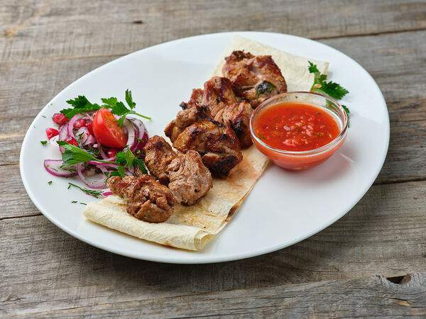 Узбекистон - Шашлык из свинины