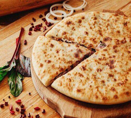 Халхури - Осетинский пирог со свекольными листьями и сыром