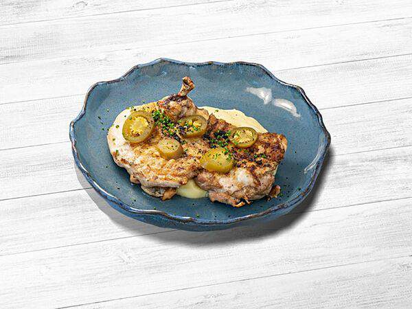 Miraclub - Цыпленок с картофельным пюре и перец халапенью