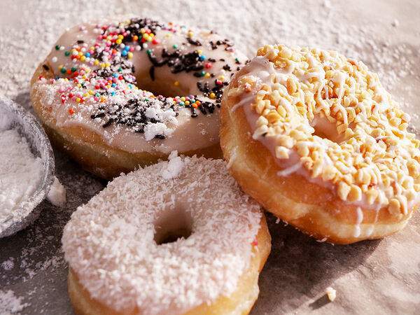 Джем – пончики от Глеба - Пончик с белым шоколадом