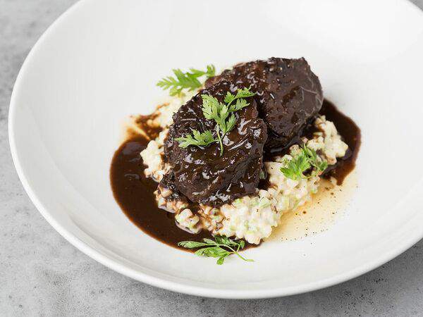 Osteria Mario - Говяжьи щечки с ризотто