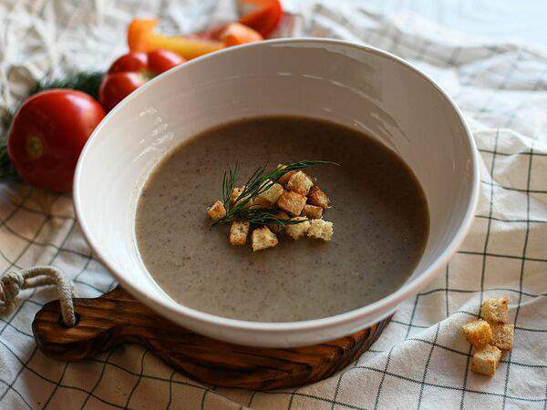 25 см - Крем-суп грибной