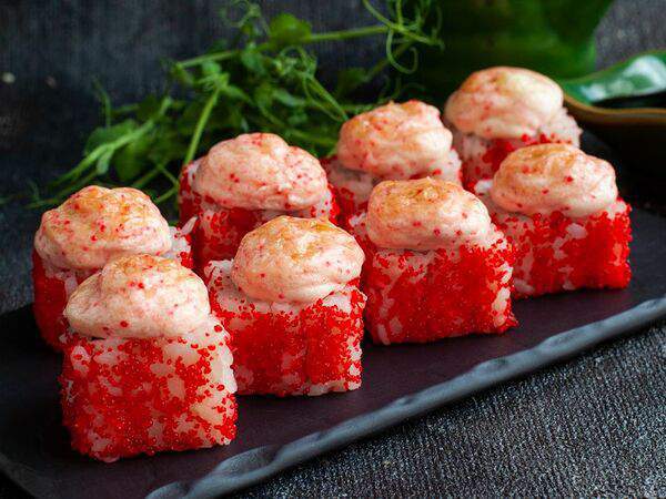 Большие Тарелки - Запечённый Снежный краб