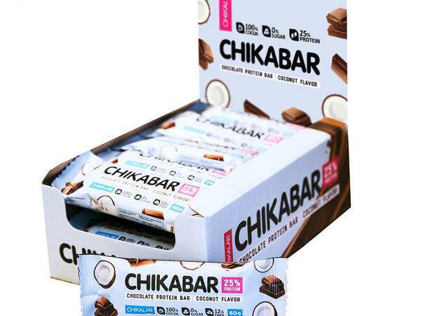 #ППkafe правильное питание - Батончик протеиновый с начинкой Кокос без сахара Bombbar