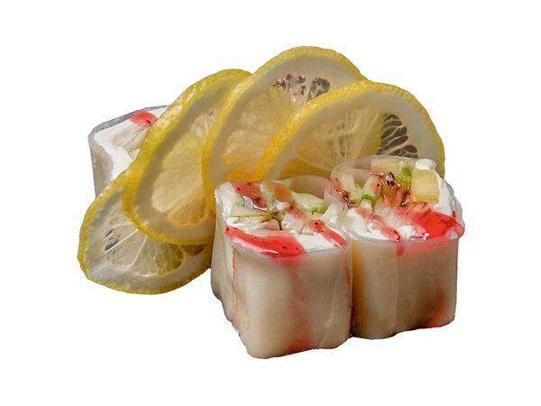 Зелёный ролл - Яблоко-киви