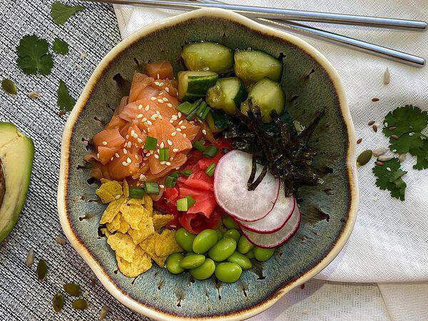 Суши Лайт - Поке с лососем