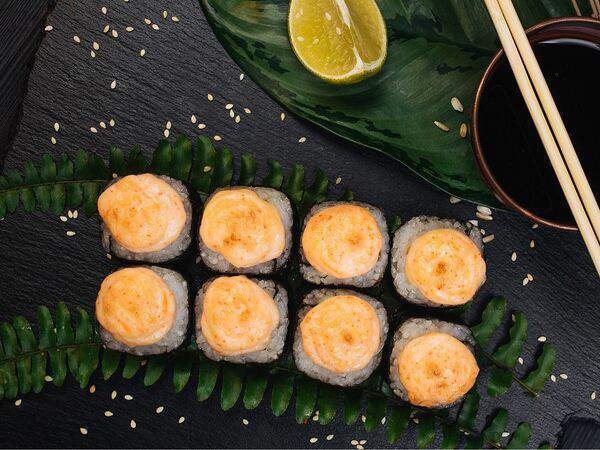 Fitness Food Cafe - Запеченный ролл с угрем