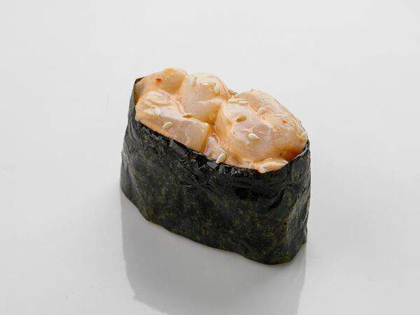 Ресторан Каре - Острый гункан с гребешком