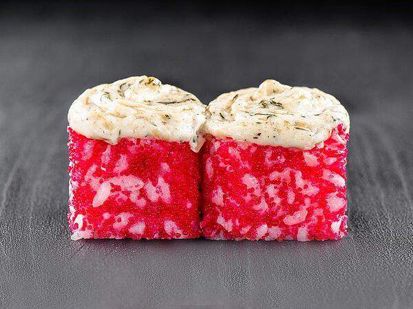 MAYYAPIZZA - Ролл с лососем запеченный