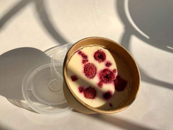 Avdeeva bakery - Чизкейк с малиной