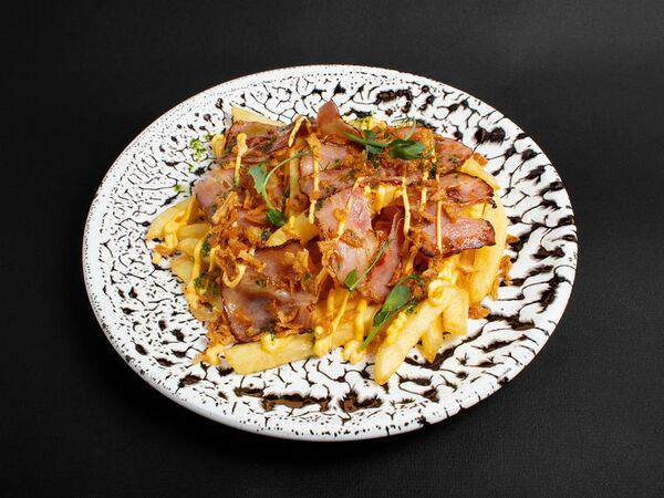 Under Bar - Картофель фри с беконом