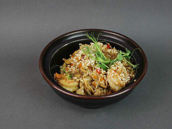 Бар Сплетни - Рис с морепродуктами