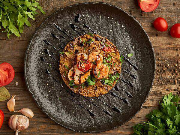 Luna lounge - Рис Тяхан с креветкой