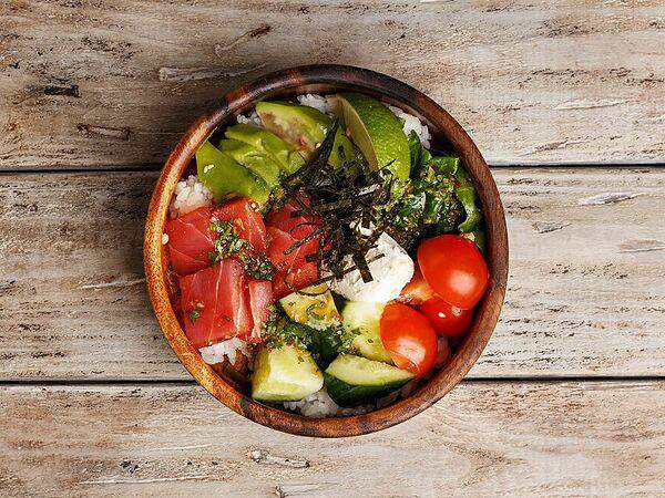 Ferma - Поке-боул с лососем