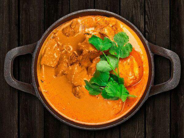 Pho Bo Азия - Острый суп Карри с курицей