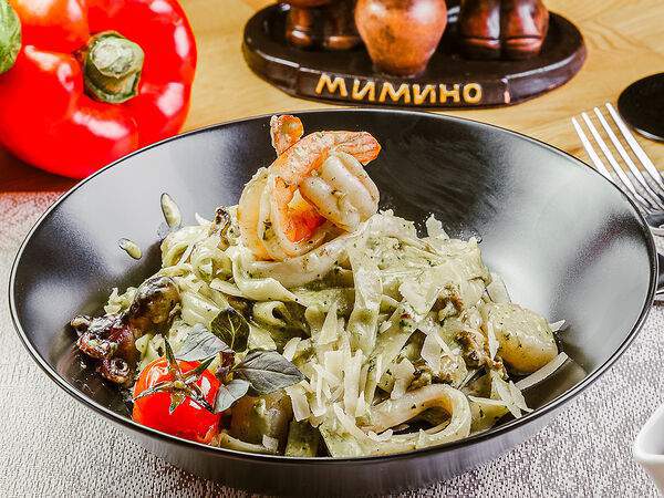 Мимино - Феттуччине с морепродуктами