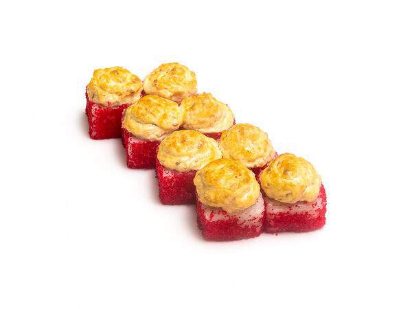 7Pizza & Sushi5 - Ролл Горячий краб и лосось