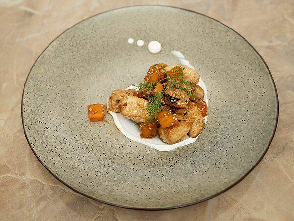 Кафе Театральное - Куриная грудка в соусе