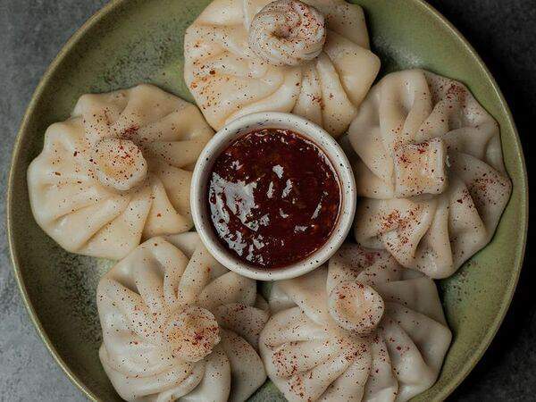 Хачапури для Пушкина - Хинкали с курицей и сыром