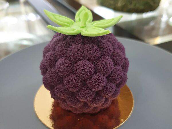 Тили тесто - Ежевично-творожный мусс