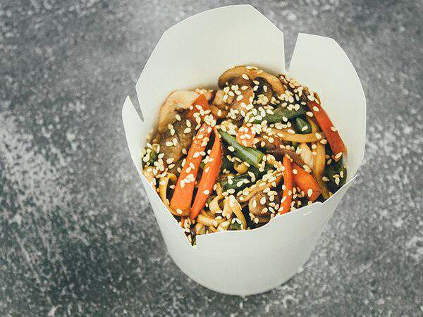 Сашими - Удон со свининой