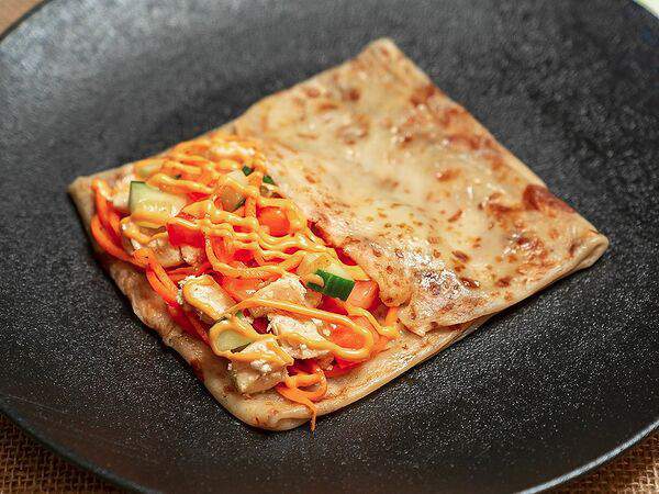 Блинная печка - Блин-шаурма по-сочински