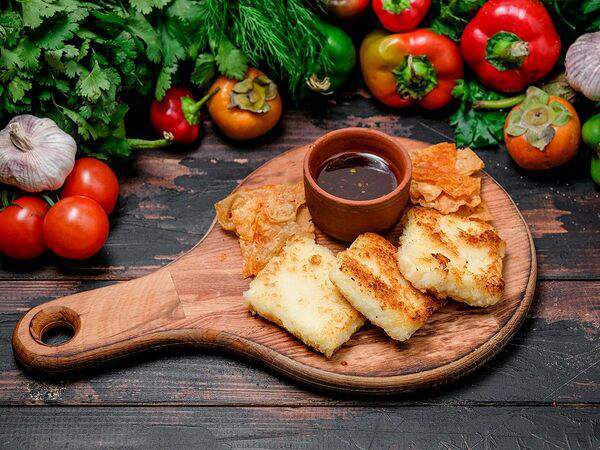 Джани Ресторани - Жареный сыр сулугуни