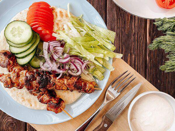 Pitagiro - Сувлаки с курицей