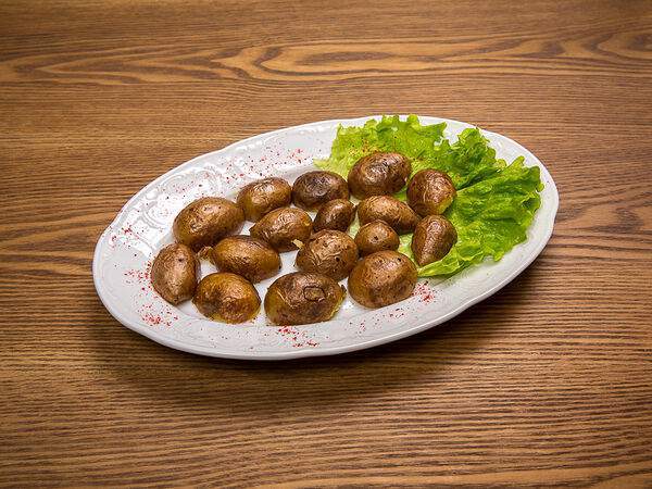 Оджахури - Картофель, запеченный на углях