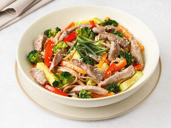 Доставкин - Лапша со свининой