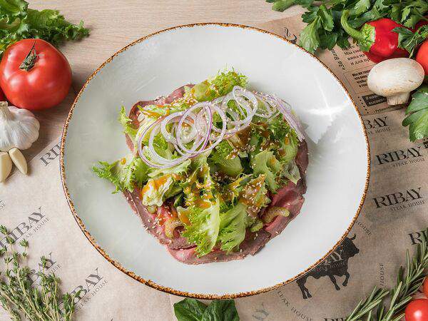 Рибай - Салат в азиатском стиле