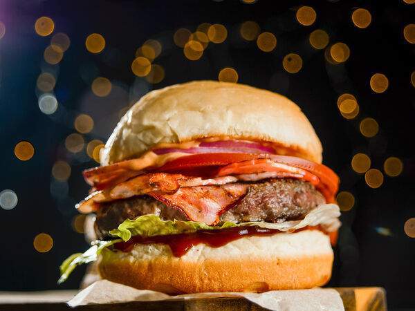 Foodmarket #FaceRoll - Бургер BBQ стандартный