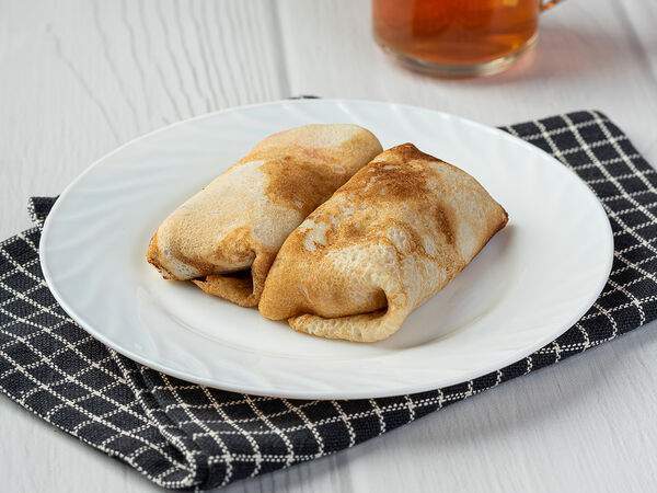 Сактон - Блины с мясом со сметаной