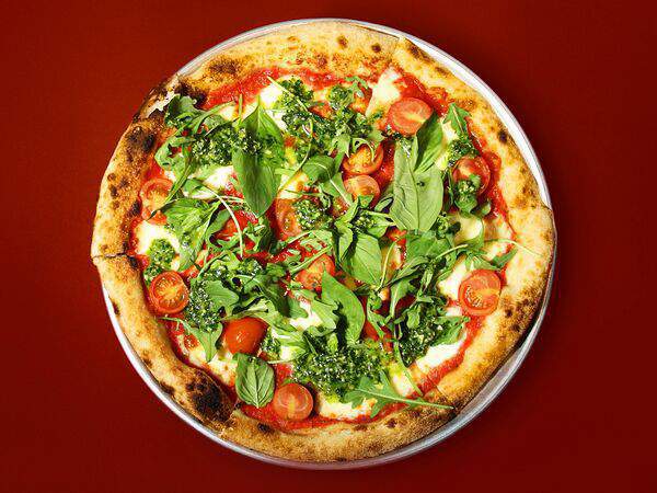 Игрушки - Пицца с томатами черри и базиликом