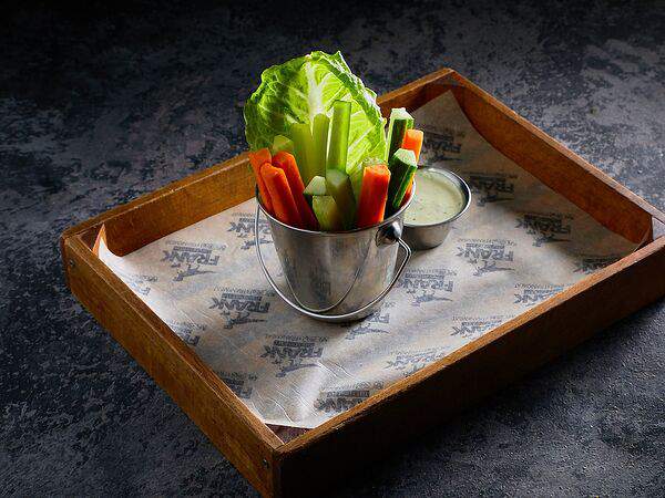 Frank by Баста - Овощные палочки с соусом тартар