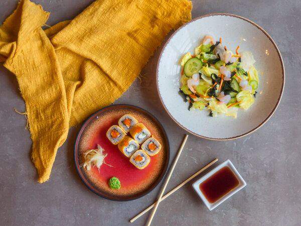 Fix Еда - Салат и роллы