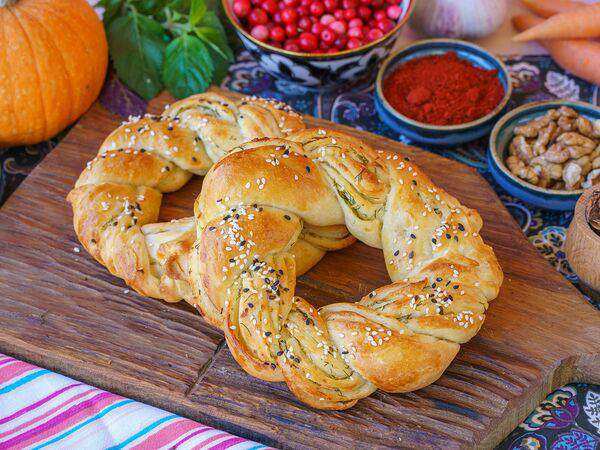 Лагмания - Чесночная лепёшка