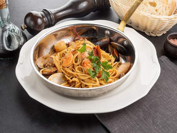 La Scala Trattoria Ignazio - Лингвини с морепродуктами