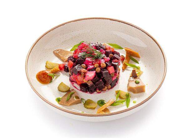 Шоколадница - Винегрет с грибами