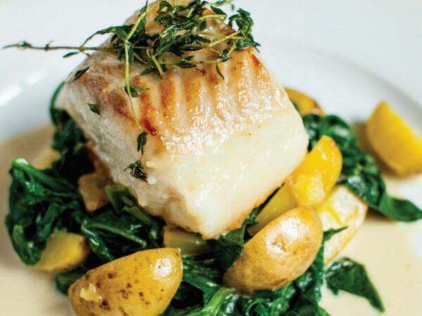 BBQ Cafe - Филе трески с шалфеем