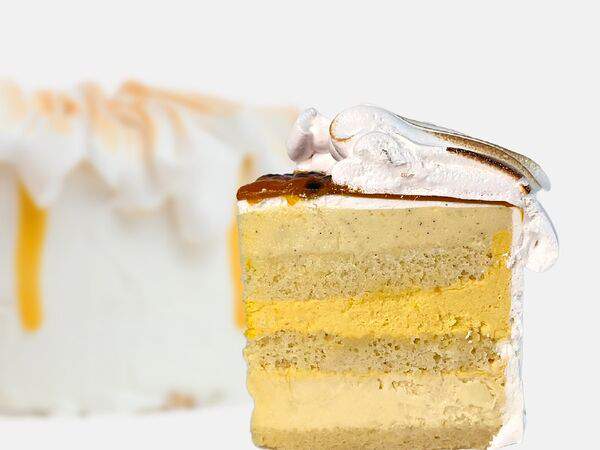 Бисквит - Чизкейк манго-маракуйя