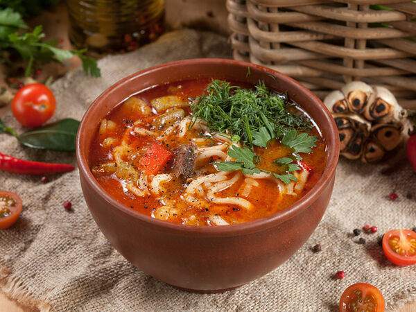 Едалия - Суп Лагман ташкентский